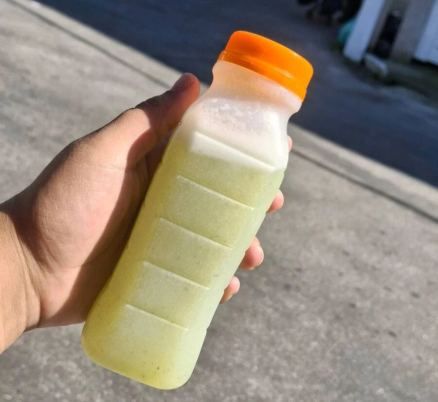 Suco natural de abacaxi com hortelã 300ml