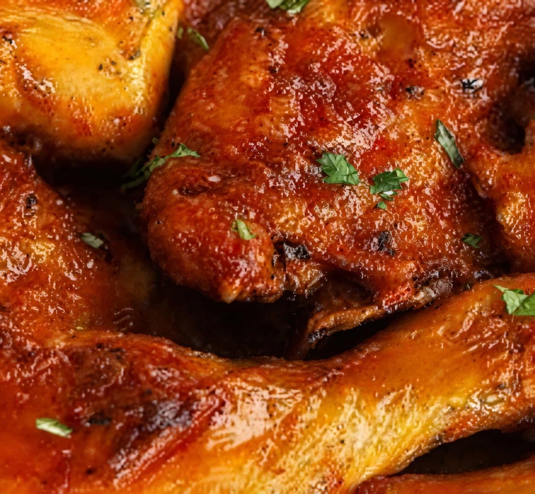 Frango frito ao molho da casa G